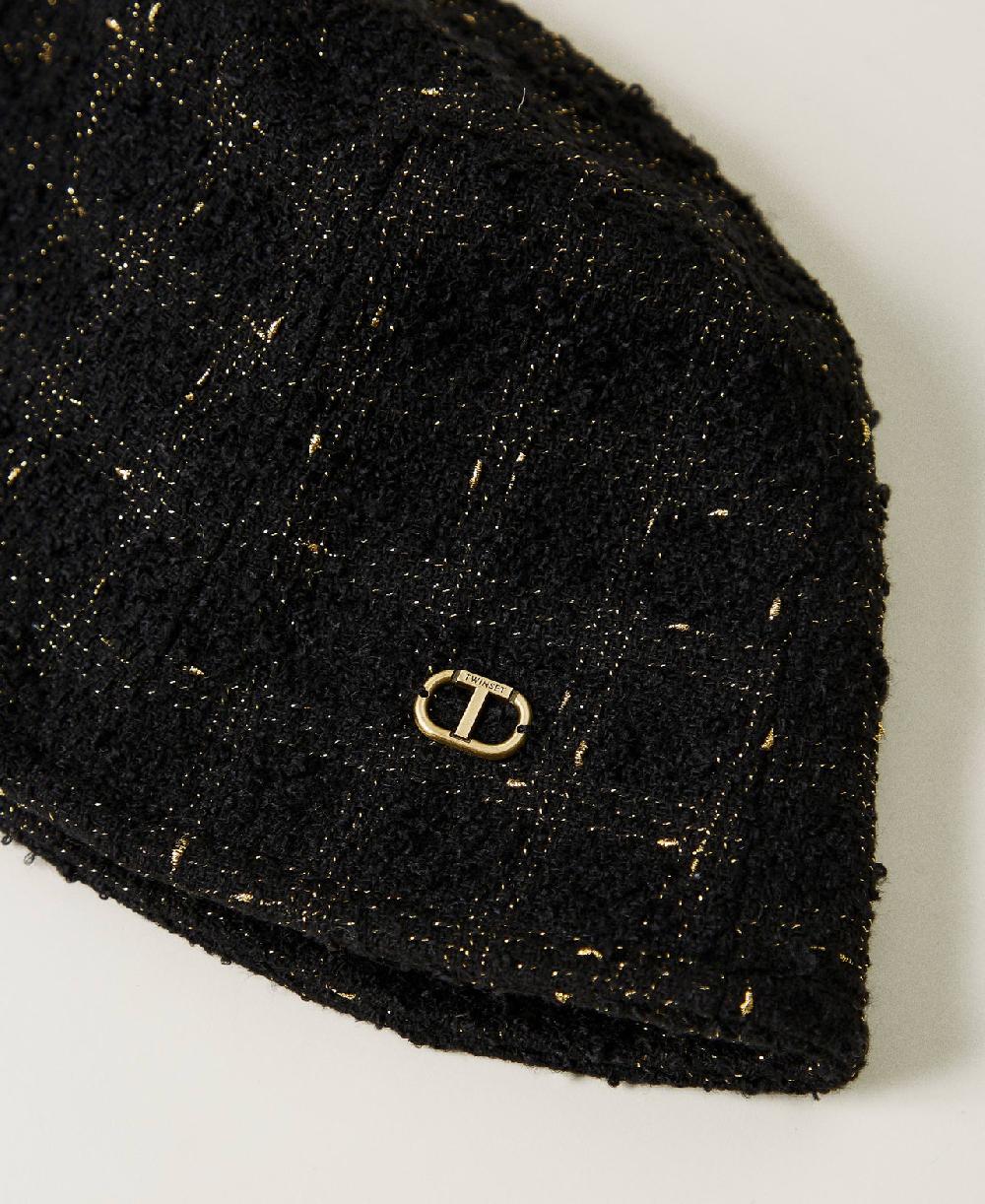 Scee by twin set Cappello bucket bouclé con Oval T Shopping Online