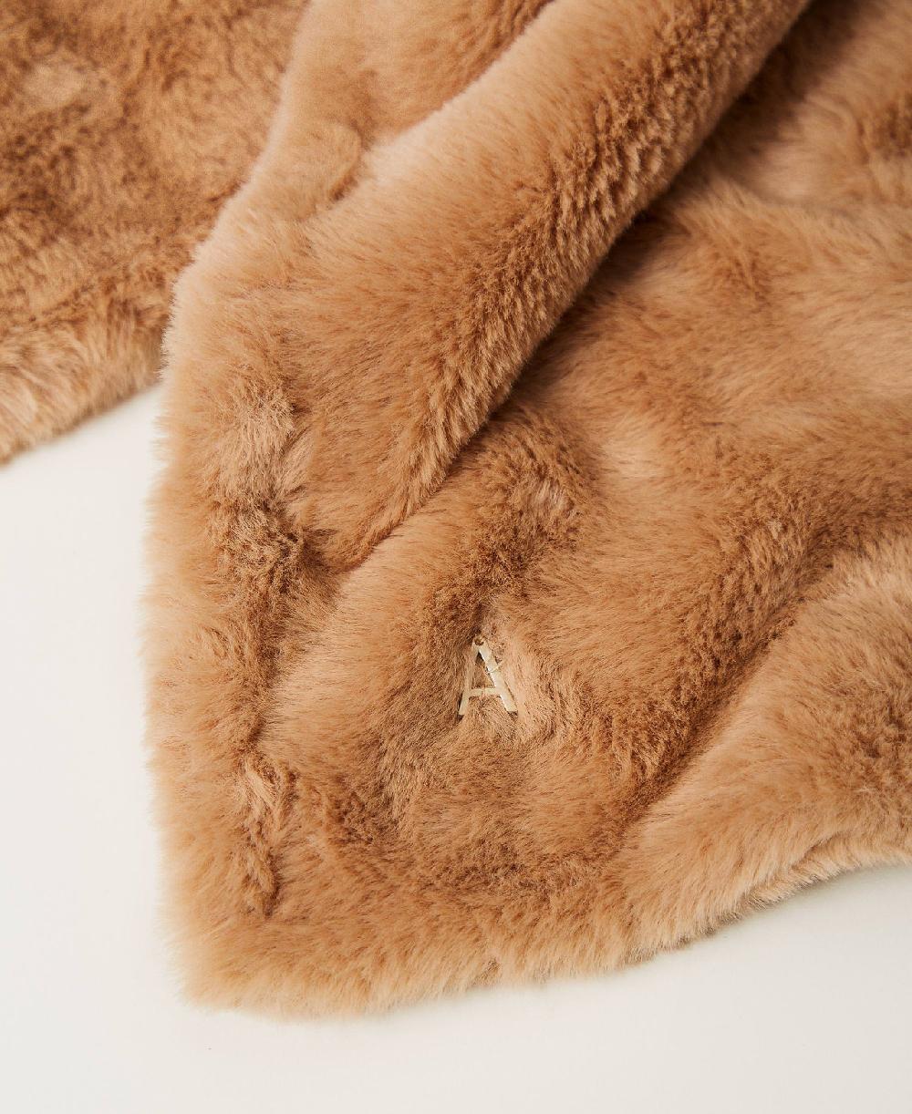 Scee by twin set Sciarpa in faux fur Offerta