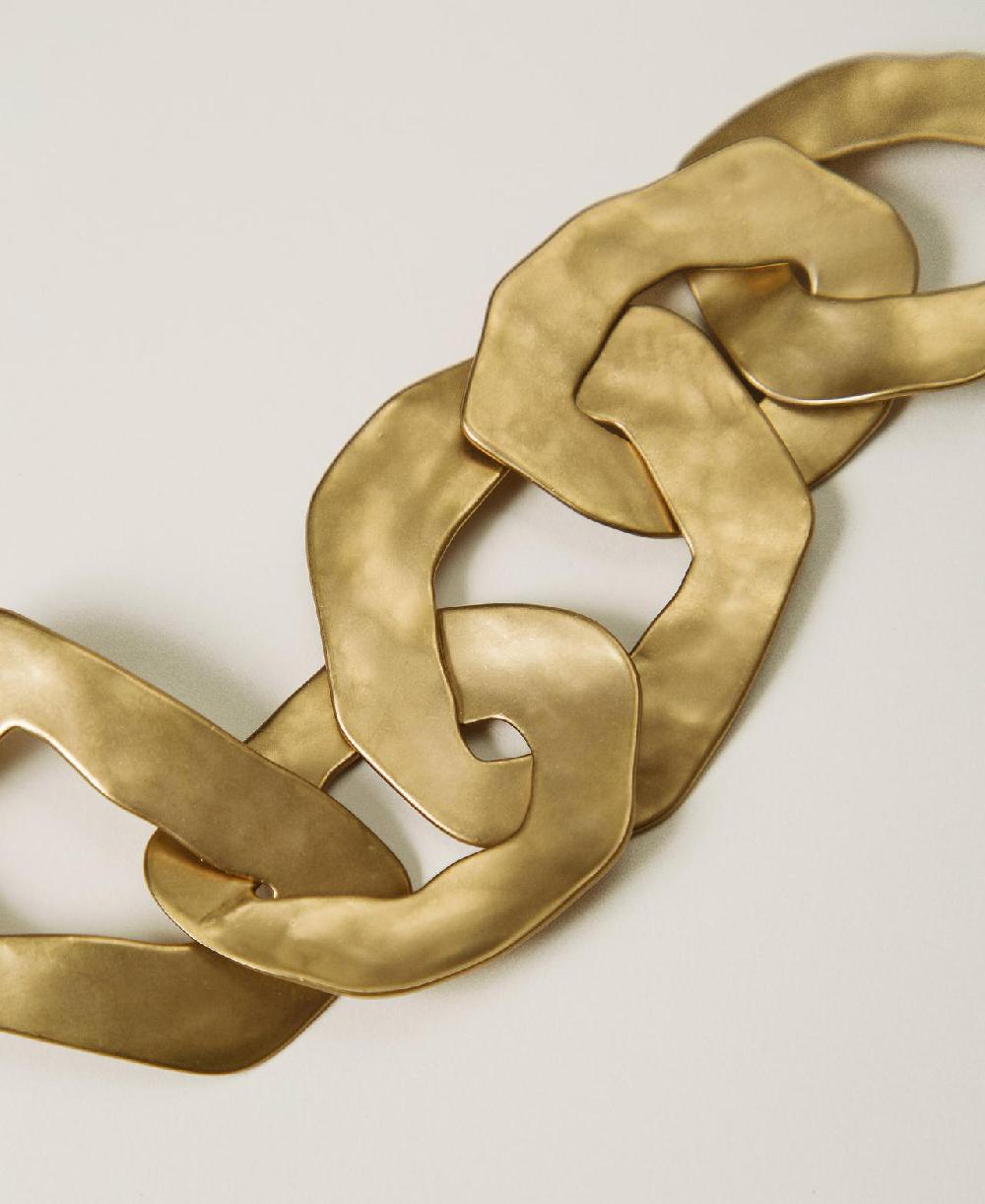 Scee by twin set Bracciale in catena di metallo Moda