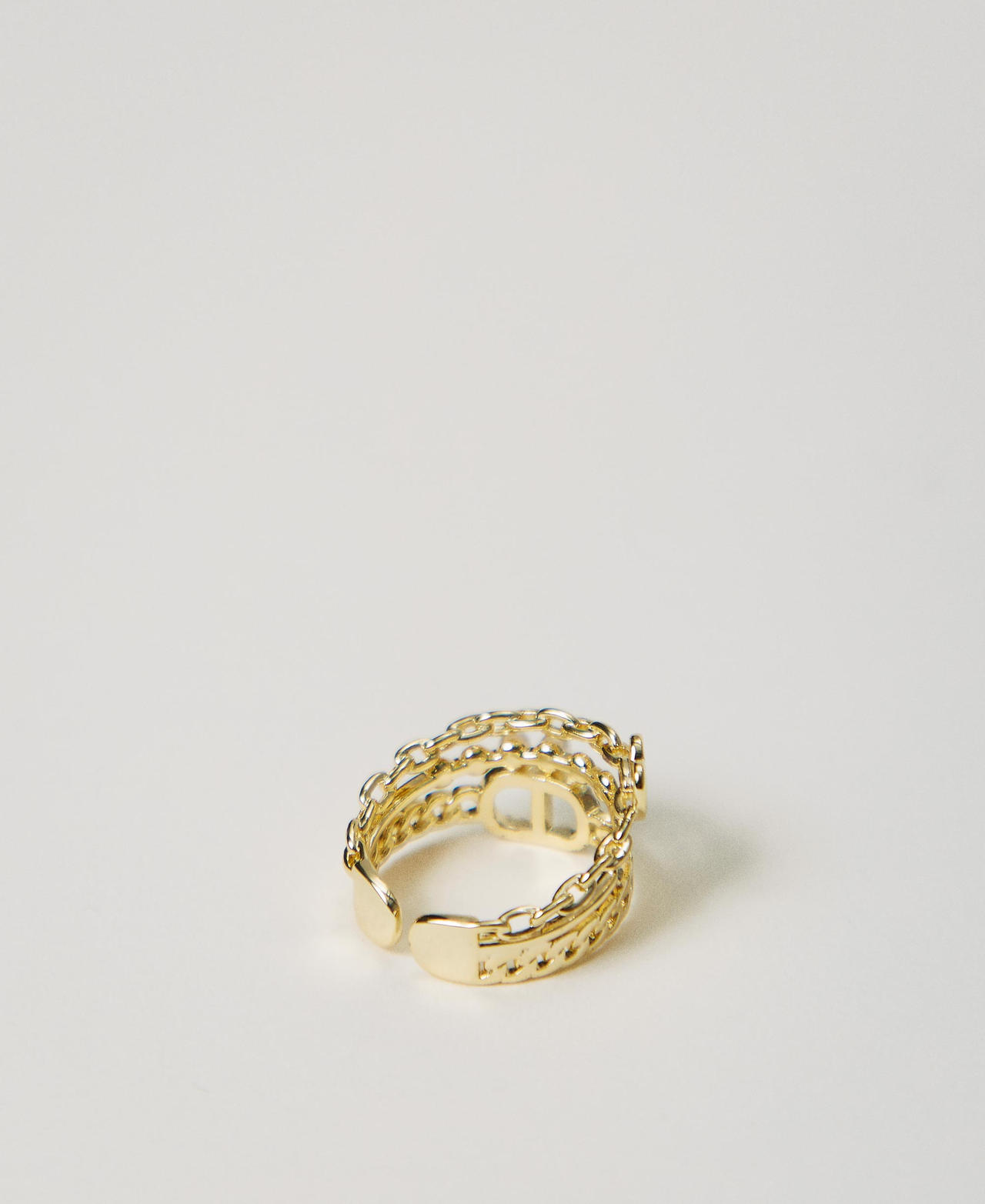 Scee by twin set Anello con perle e Oval T Offerta per la Festa della Mamma