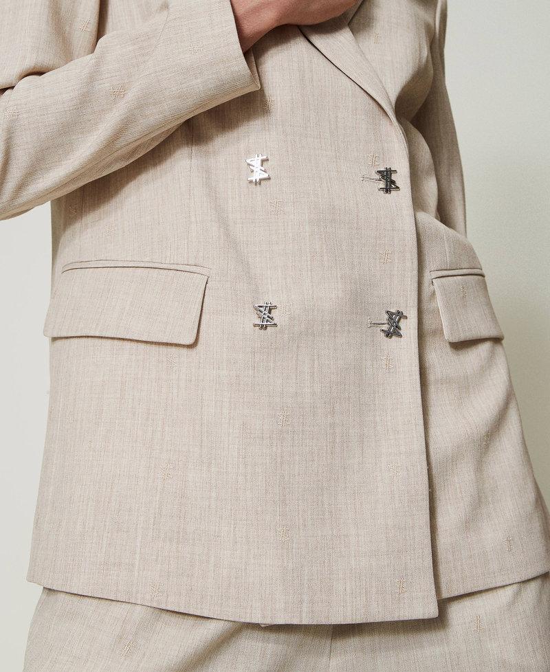 Scee by twin set Giacca blazer MYFO con ricamo Offerta Giorno del Papà