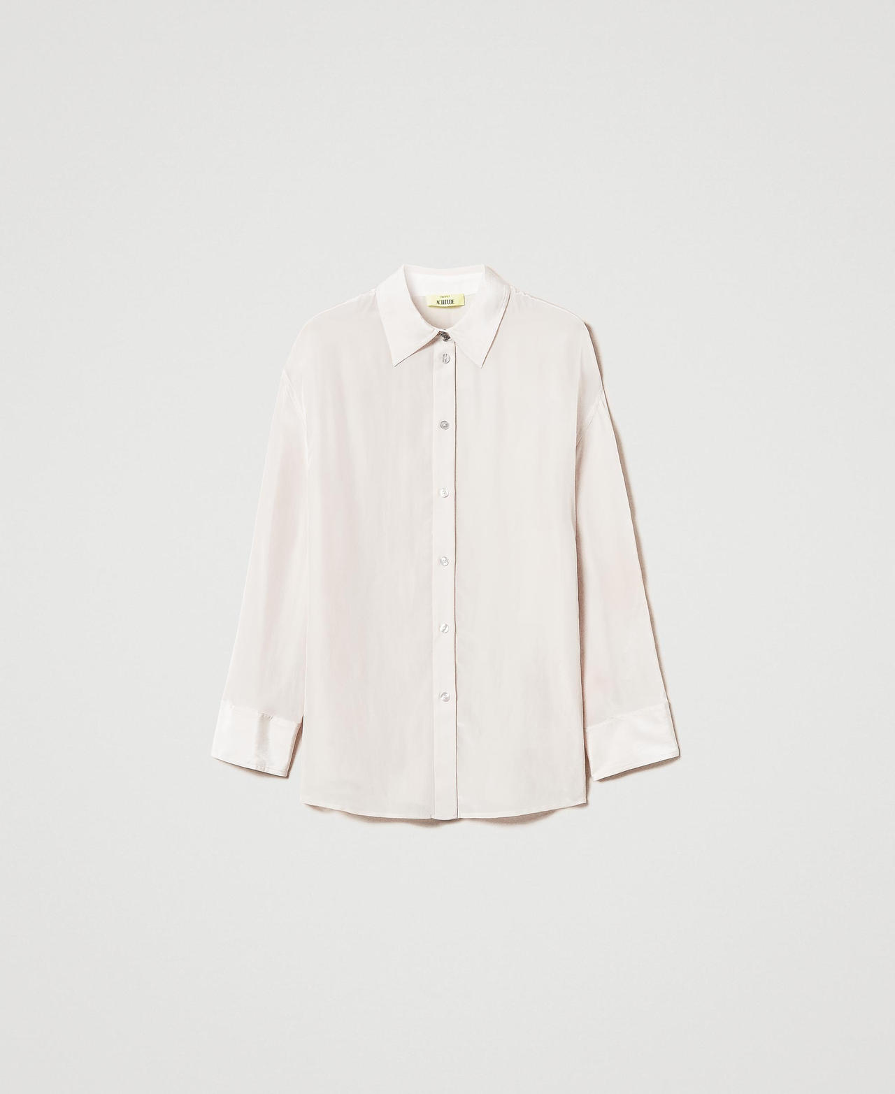 Scee by twin set Camicia MYFO in satin Offerta settimanale