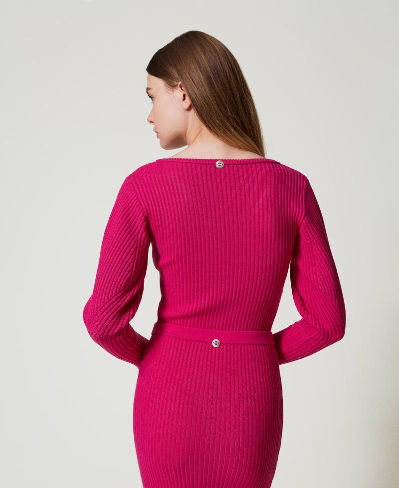 Scee by twin set Maglia fitted a coste Limitato a 3 giorni