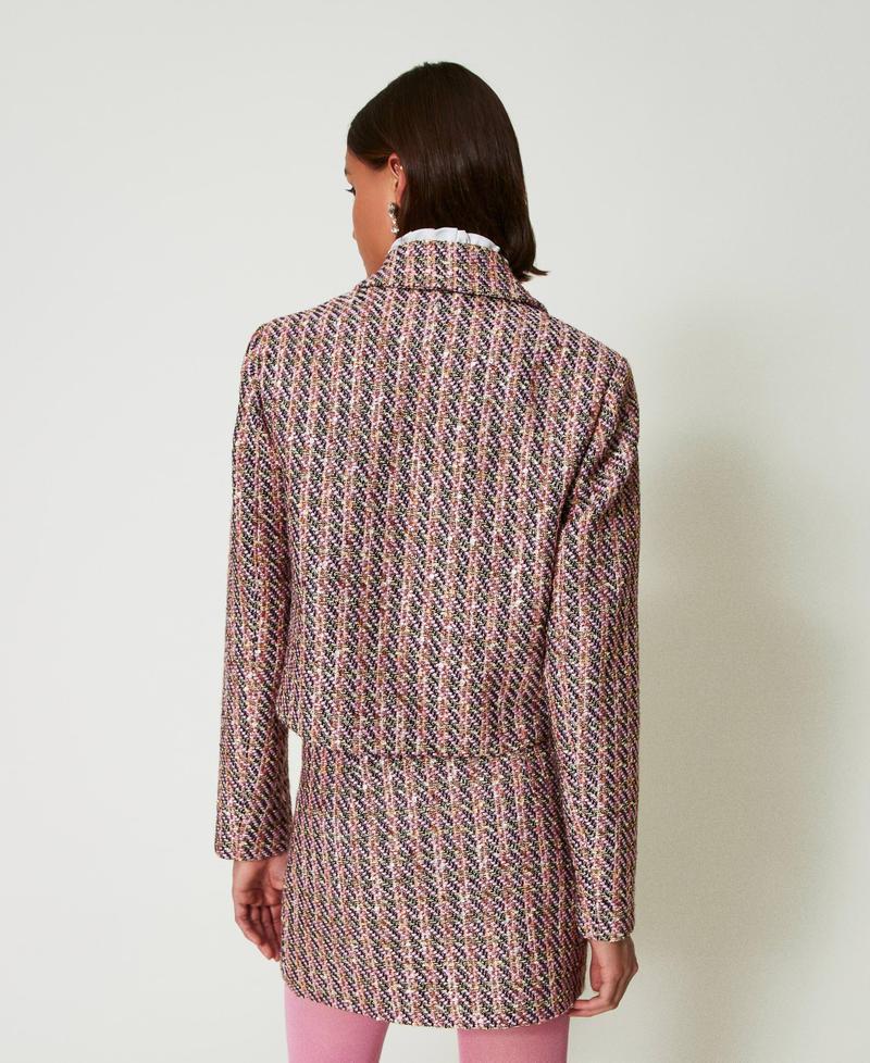 Scee by twin set Giacca blazer in bouclé e lurex Promozione Limitata