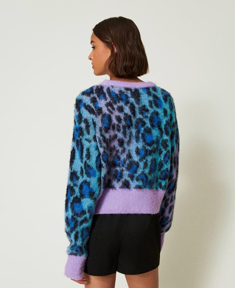 Scee by twin set Maglia boxy MYFO in maglia jacquard Affare Del Giorno