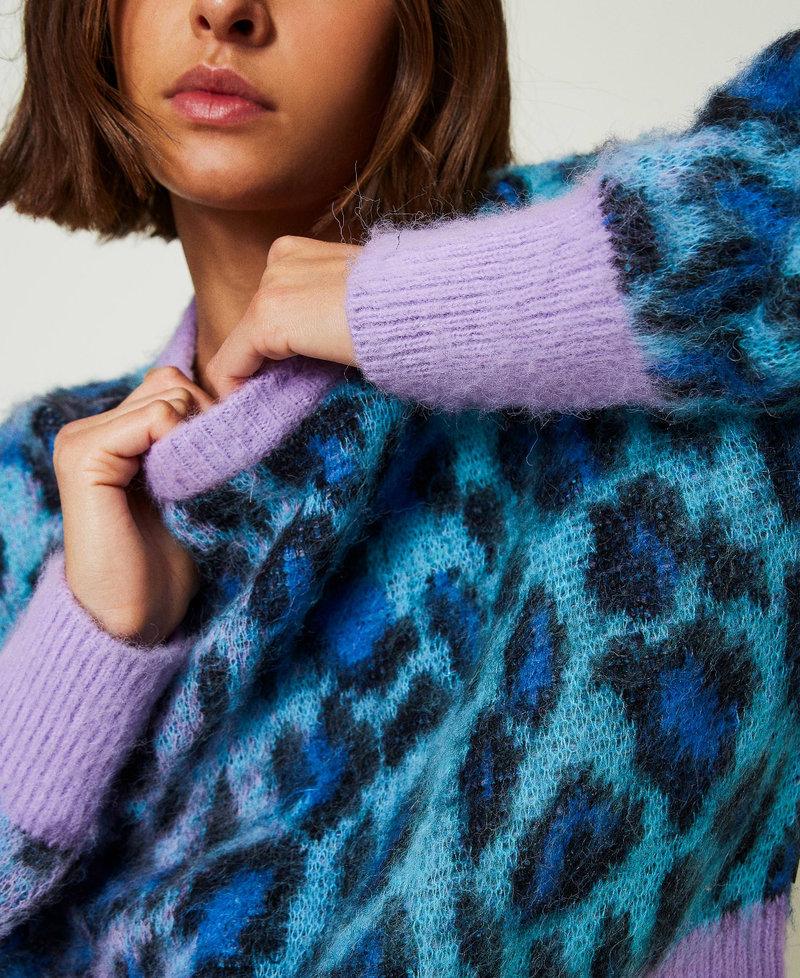 Scee by twin set Maglia boxy MYFO in maglia jacquard Affare Del Giorno