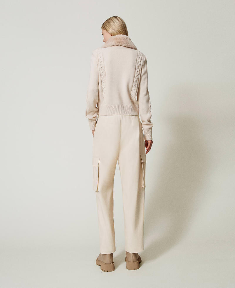 Scee by twin set Pantaloni cargo con tasche asimmetriche Hotsell
