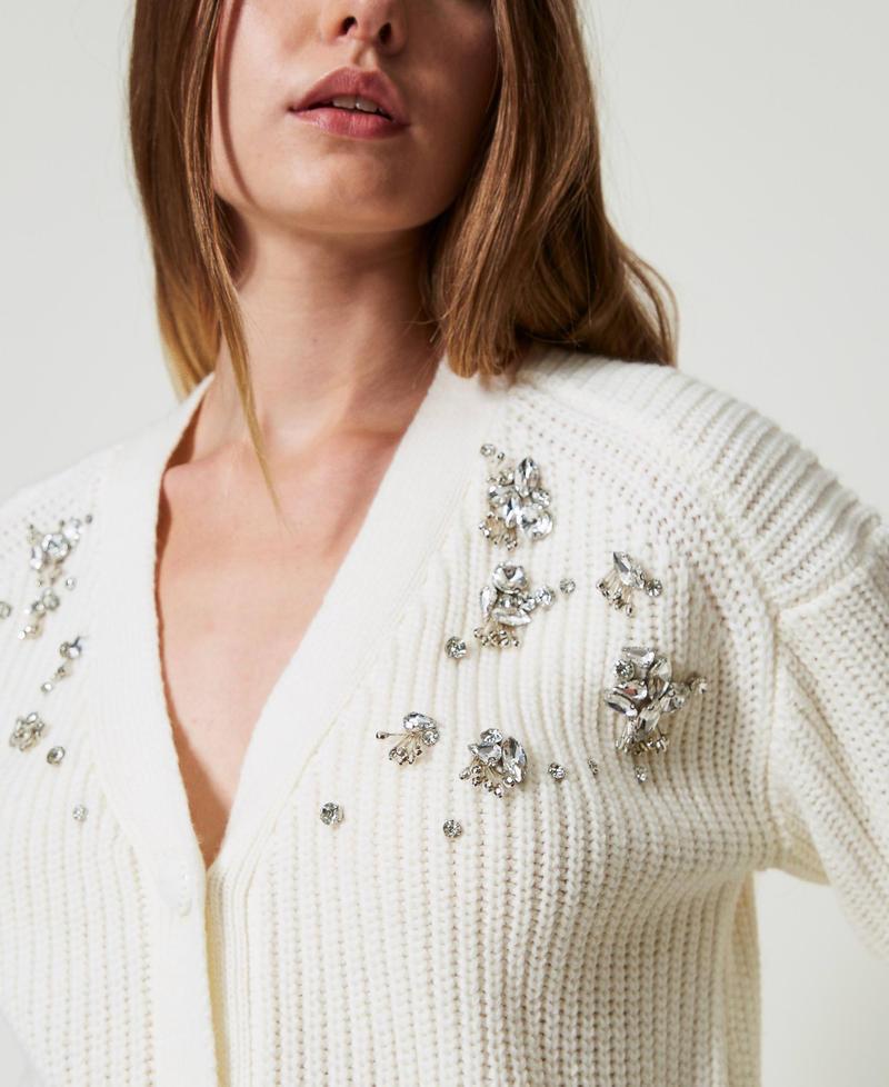 Scee by twin set Cardigan con ricami fatti a mano Spedizione gratuita