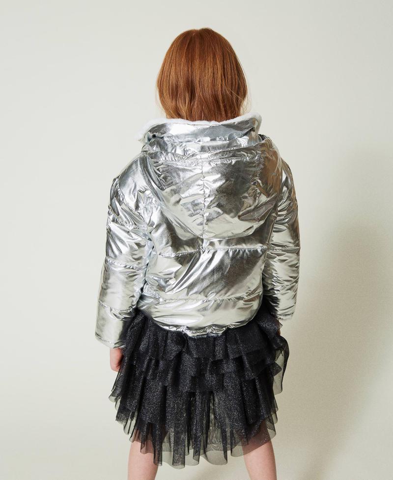 Scee by twin set Giacca reversibile in faux fur Online Outlet