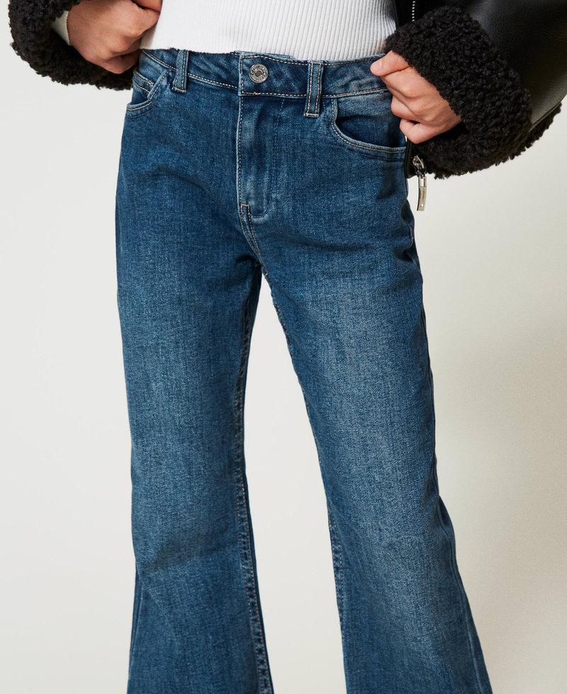 Scee by twin set Jeans bell bottom cinque tasche Prezzo basso