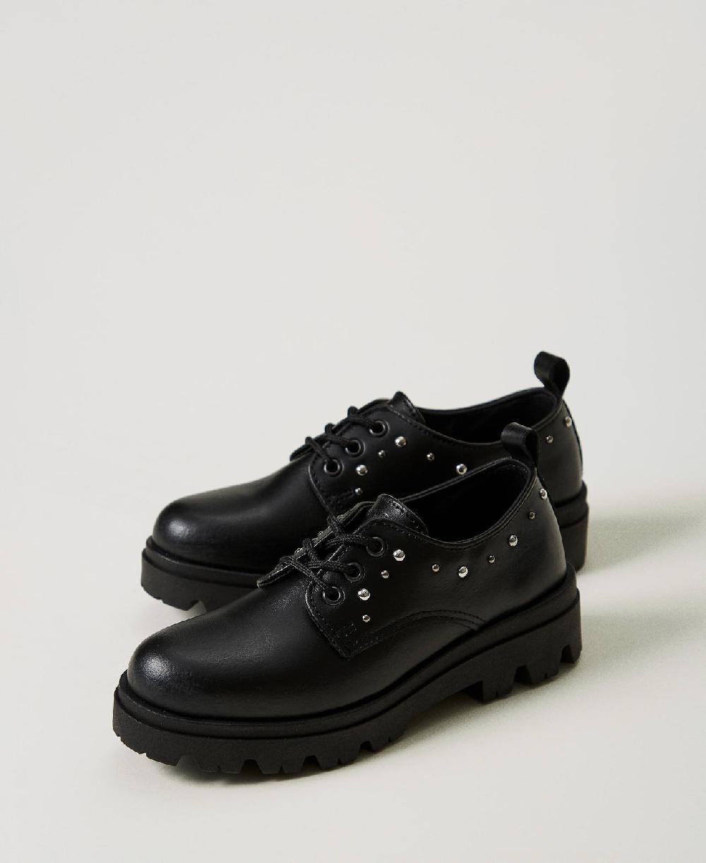 Scee by twin set Scarpe stringate in pelle Duty-free