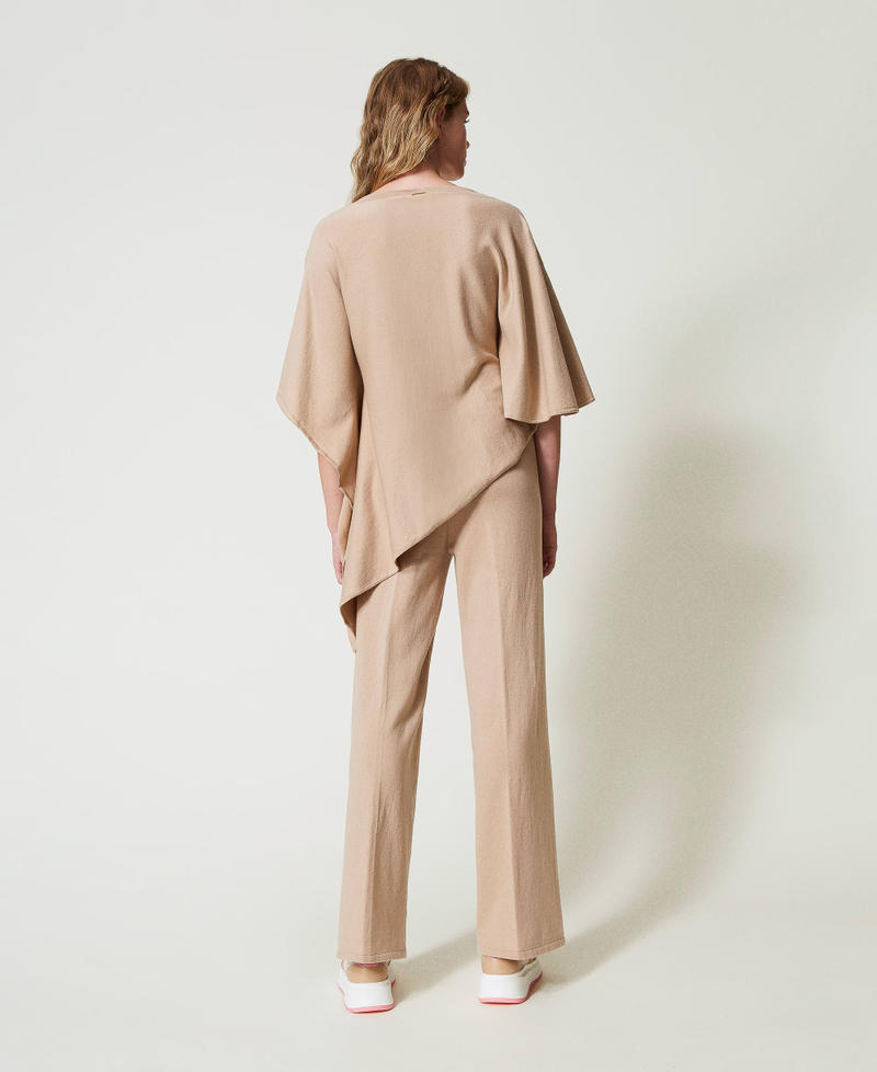 Scee by twin set Pantaloni a palazzo in maglia Qualità