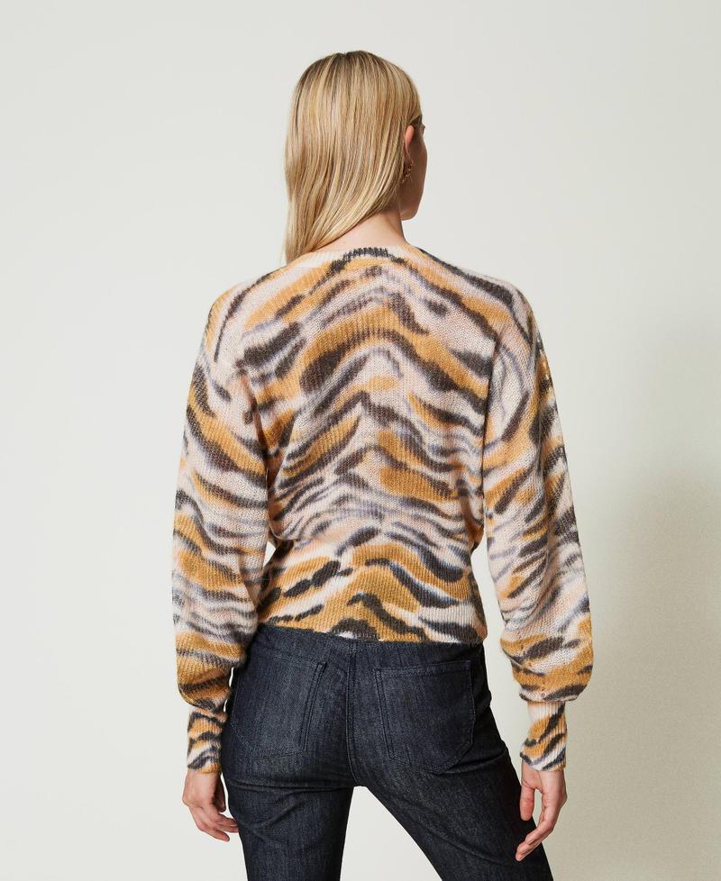 Scee by twin set Cardigan doppio uso in lana e alpaca Offerta