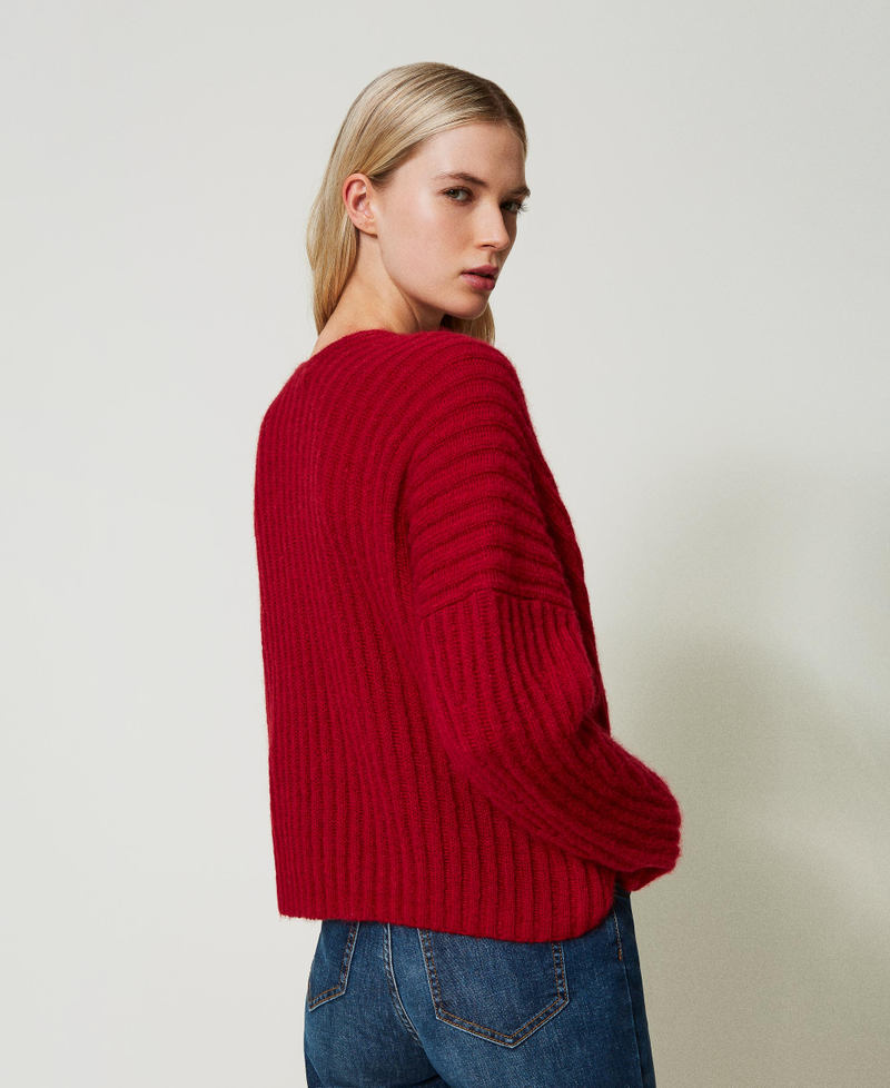 Scee by twin set Maglia doppio uso in misto mohair Sconto di tempo limitato