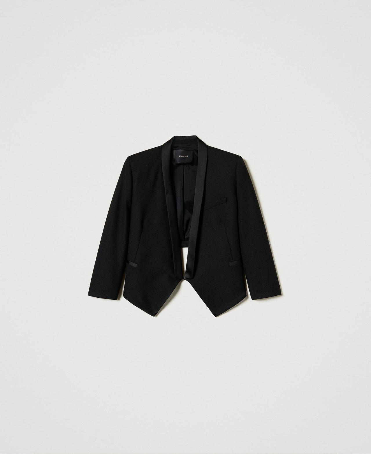 Scee by twin set Giacca blazer in serge misto lana Bestseller