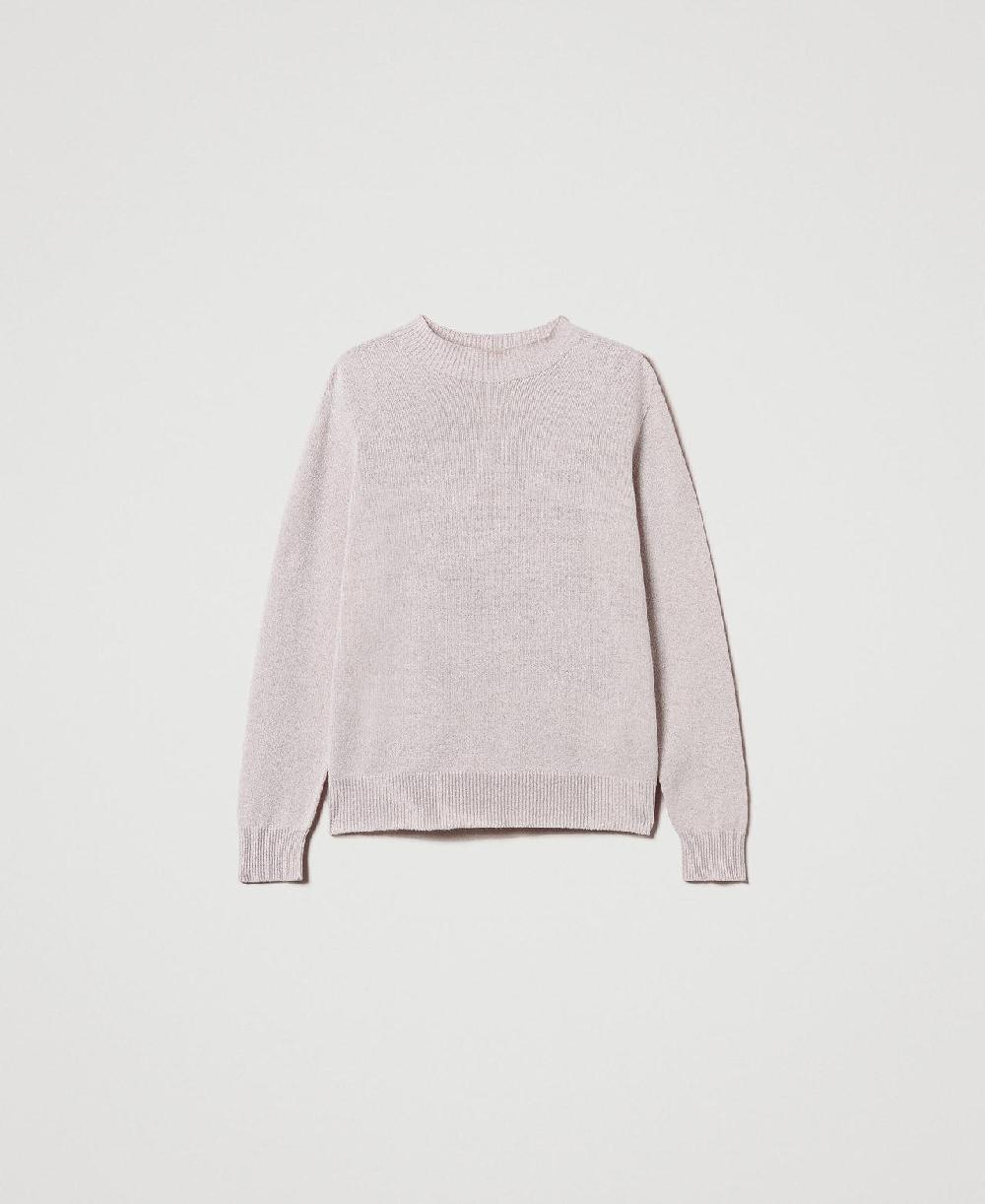 Scee by twin set Maglia in misto lana e lurex