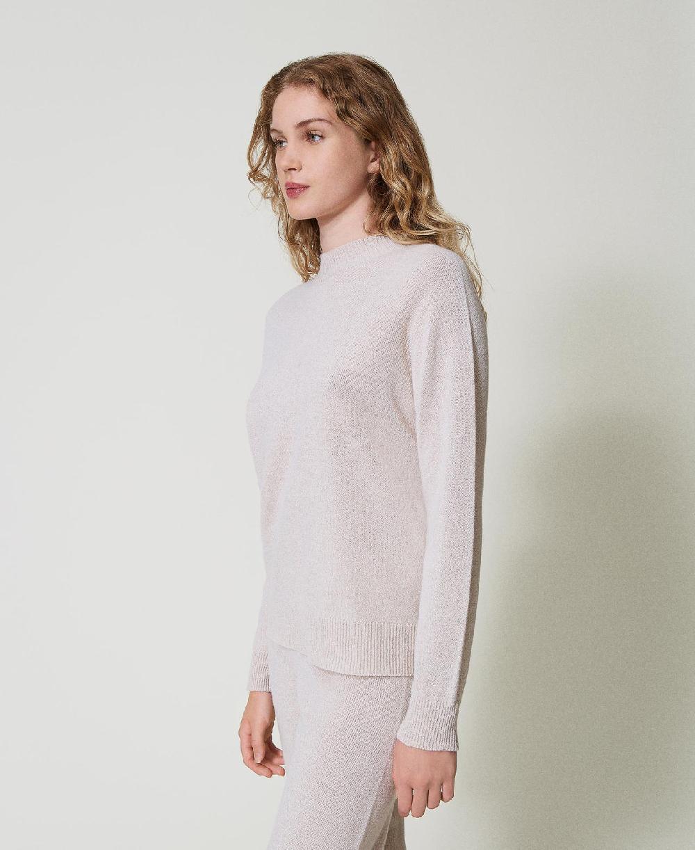 Scee by twin set Maglia in misto lana e lurex Enormi risparmi