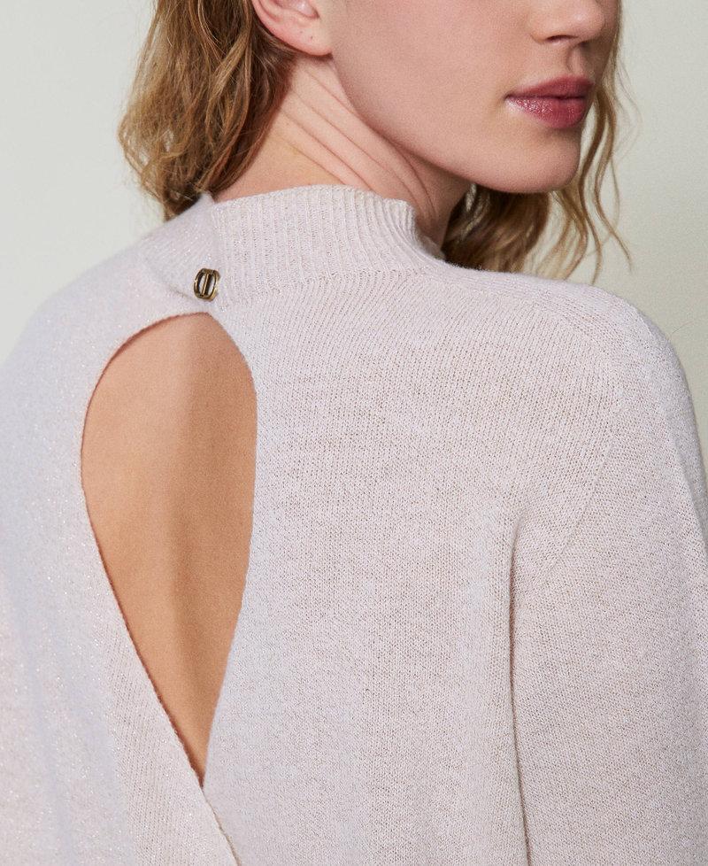 Scee by twin set Maglia in misto lana e lurex Enormi risparmi