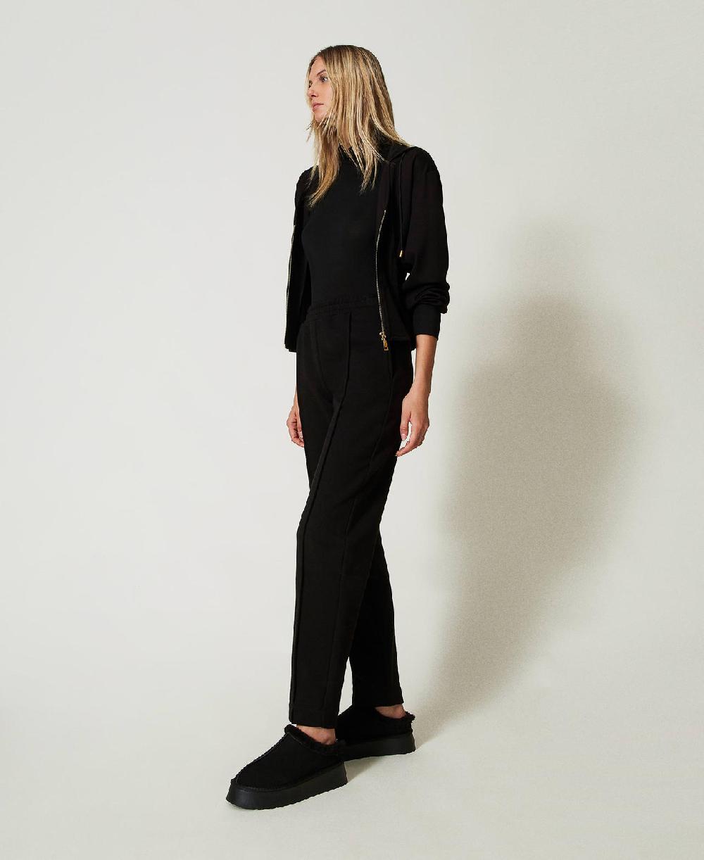 Scee by twin set Pantaloni a sigaretta in felpa Ultimi due giorni