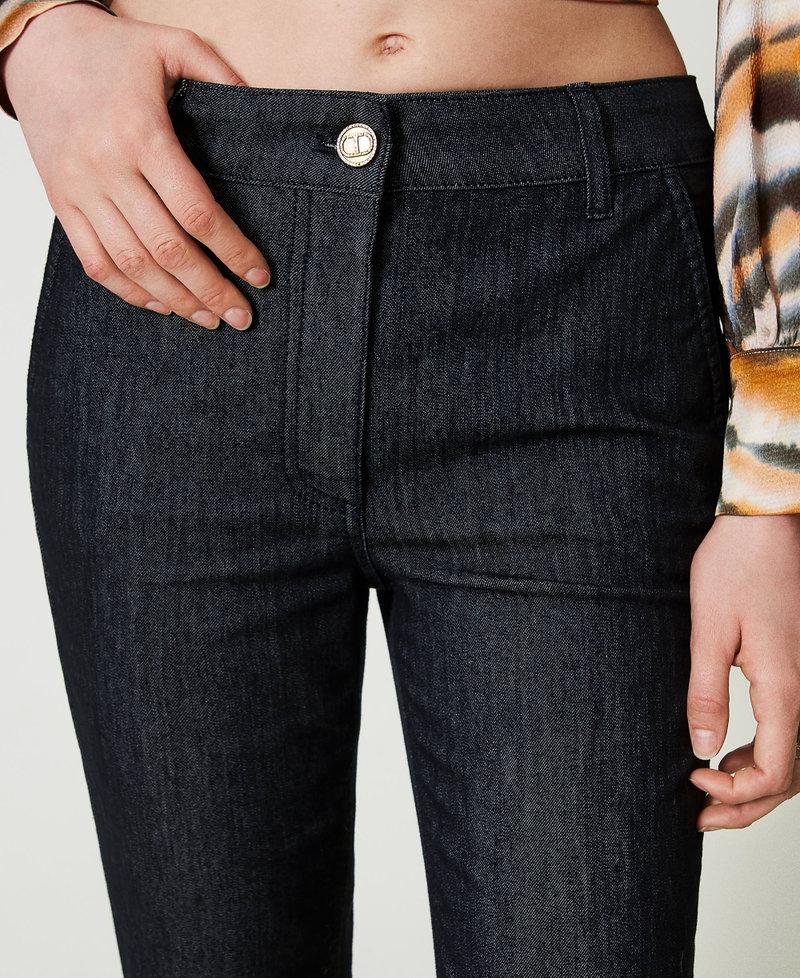 Scee by twin set Jeans flare con piega stirata Ultimo giorno