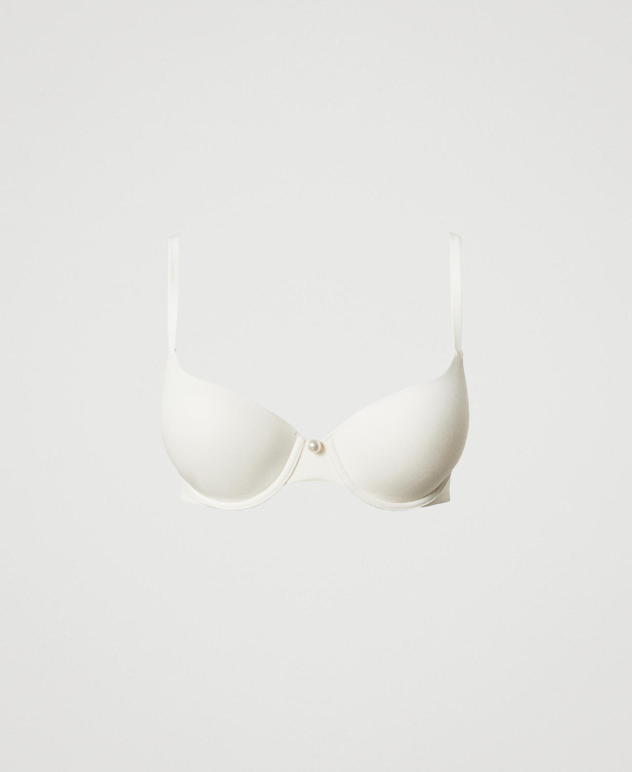 Scee by twin set Reggiseno push-up in charmeuse Esporta salva