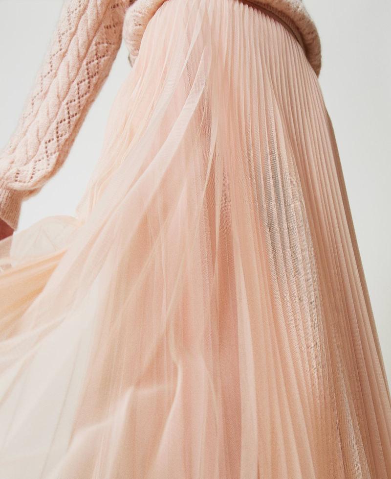 Scee by twin set Gonna lunga in tulle plissé Hotsell