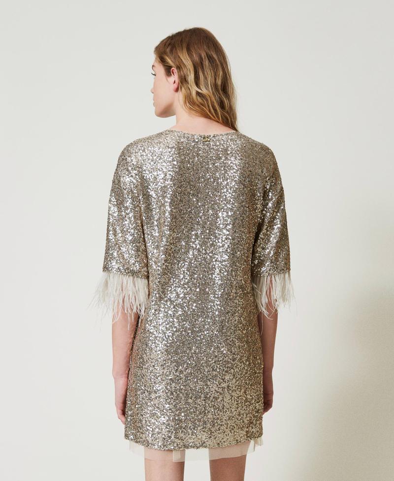 Scee by twin set Abito corto in full paillettes Cyber Monday