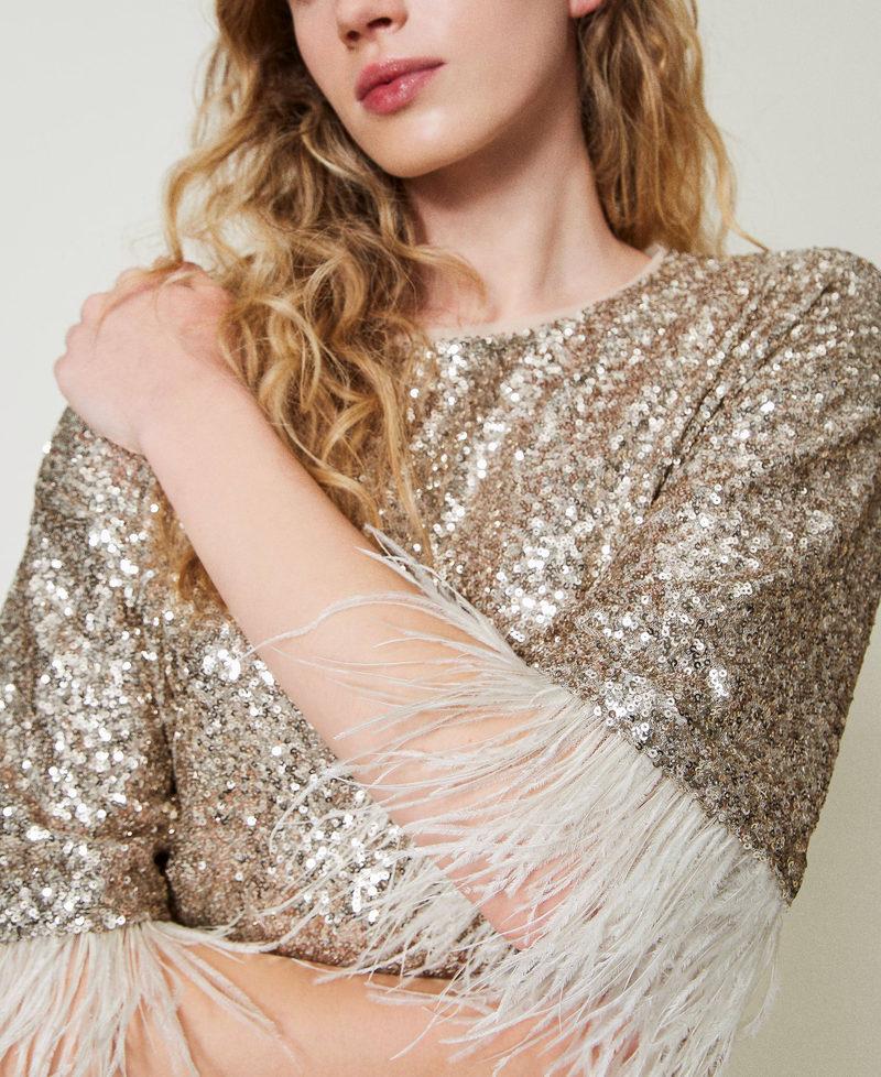 Scee by twin set Abito corto in full paillettes Cyber Monday