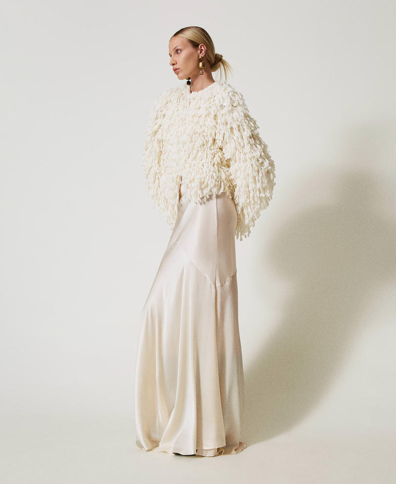 Scee by twin set Giacca 'Elizabeth' in maglia bouclé Offerta natalizia