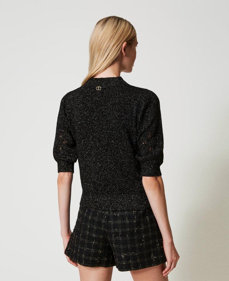 Scee by twin set Maglia lupetto in misto lana e lurex Latest fashion