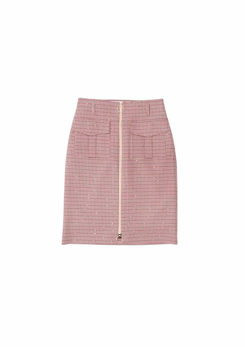Shirtaporter Gonna midi con zip Saldi