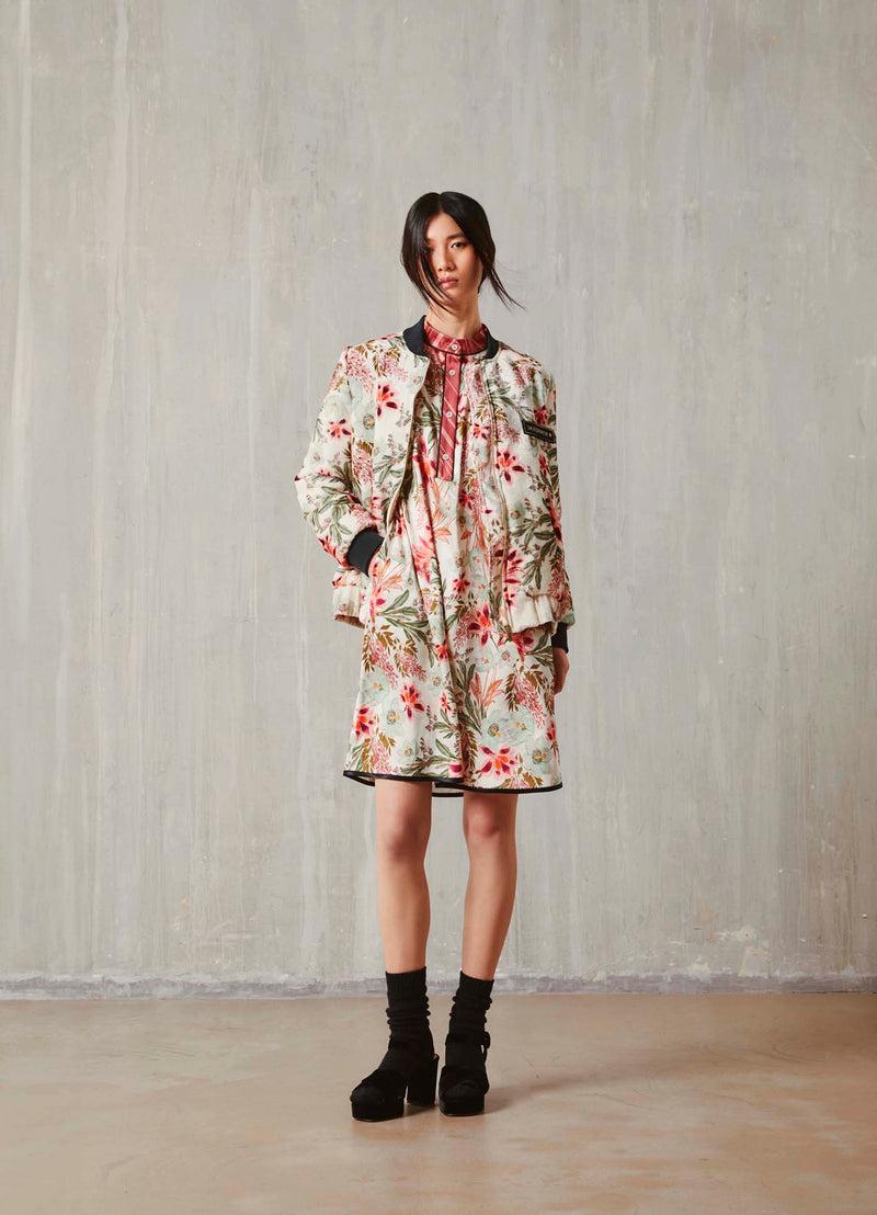 Shirtaporter Abito Corto Florence Garden Vendita Calda