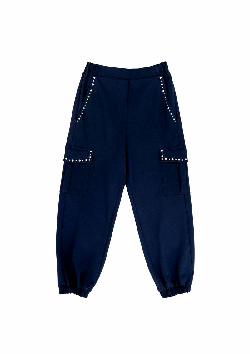 Shirtaporter PANTALONE CARGO CON STUDS In Linea