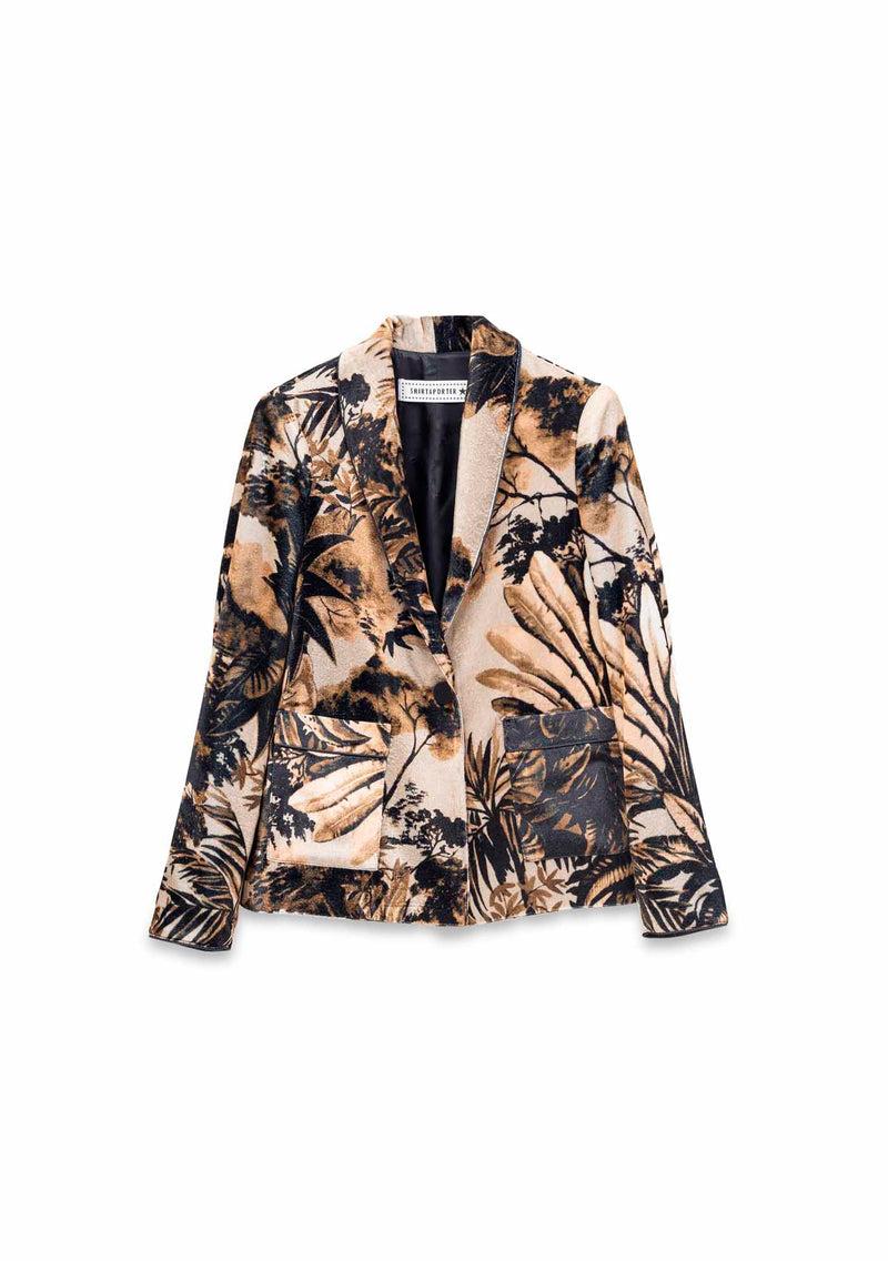 Shirtaporter BLAZER IN VELLUTO Negozi Online