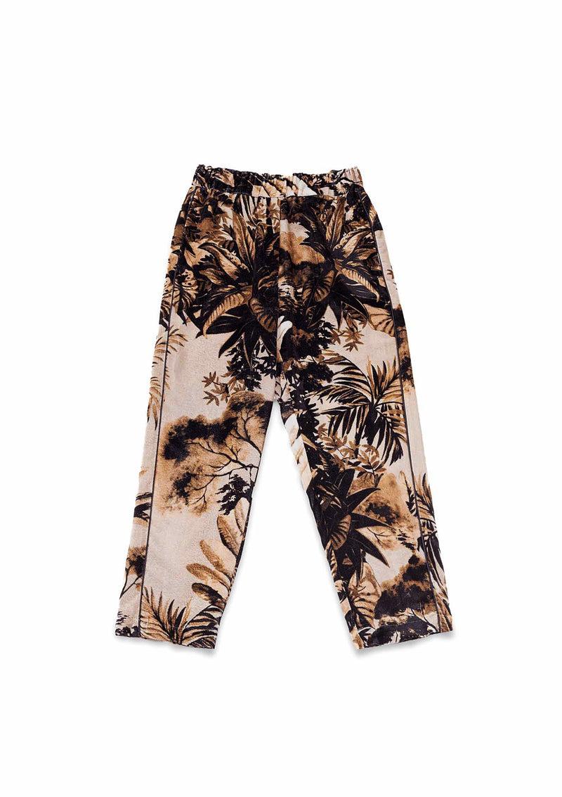 Shirtaporter PANTALONE IN VELLUTO CON PIPING Acquista Ora