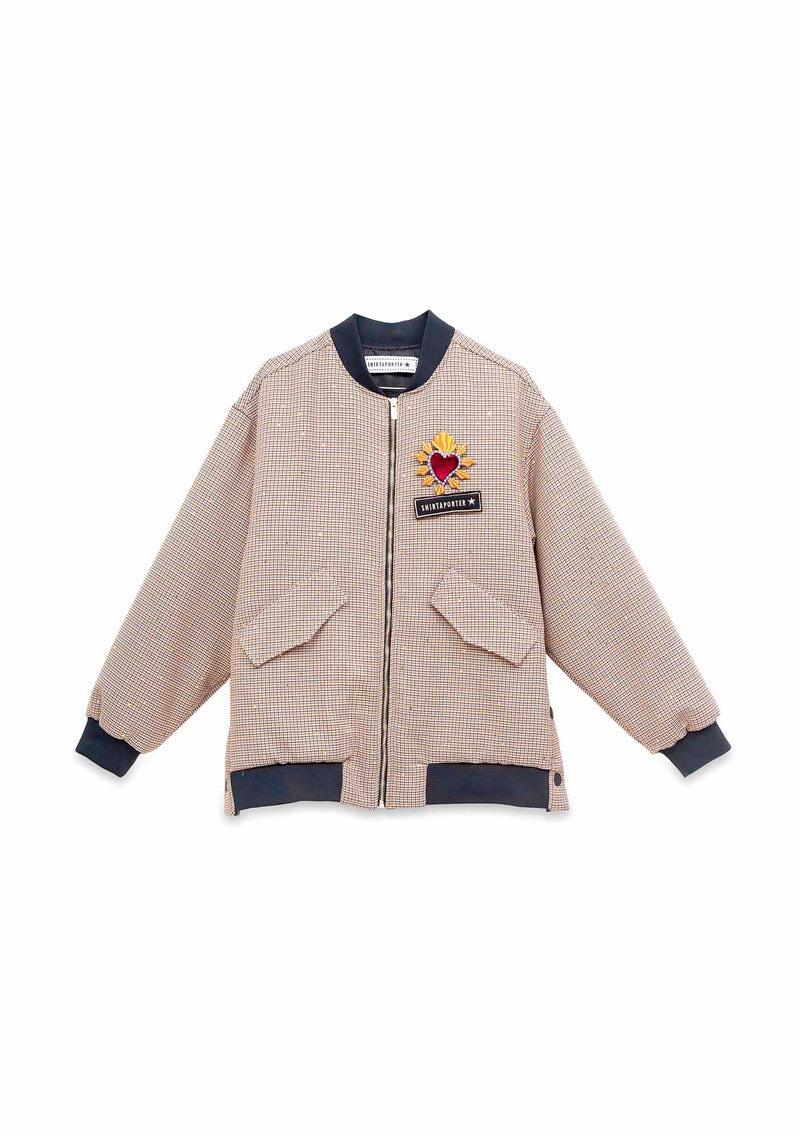 Shirtaporter BOMBER OVER CON SPILLE In Vendita