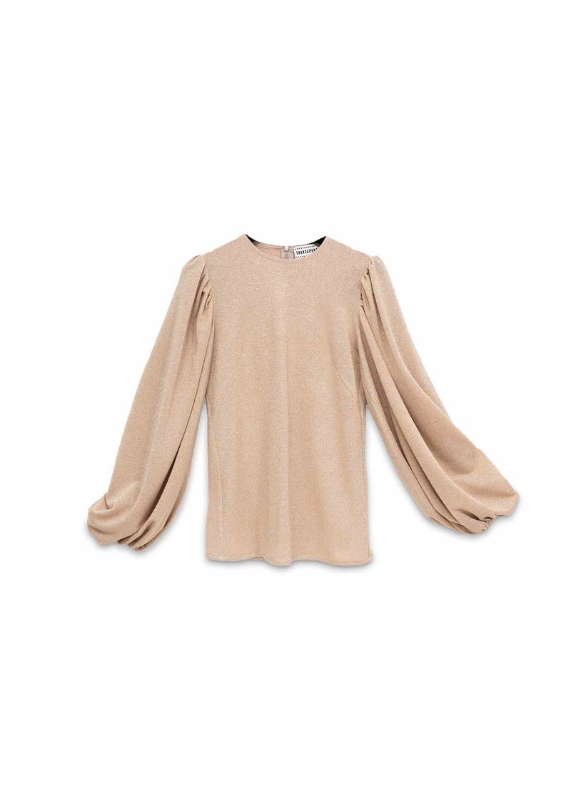 Shirtaporter Maglia con Maniche Balloon Hotsell