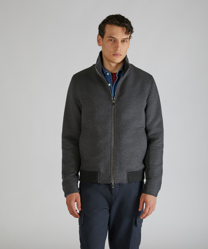 Slowear Bomber in panno di lana Moda