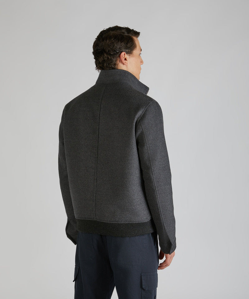 Slowear Bomber in panno di lana Moda