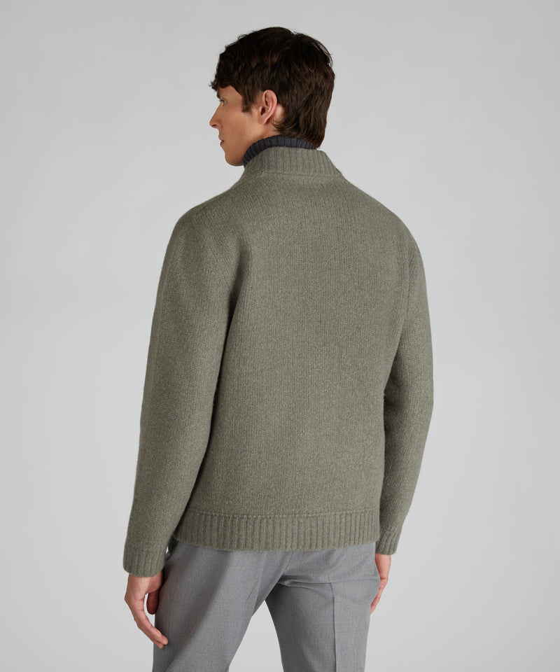 Slowear Bomber slim fit in lana e cashmere 2025