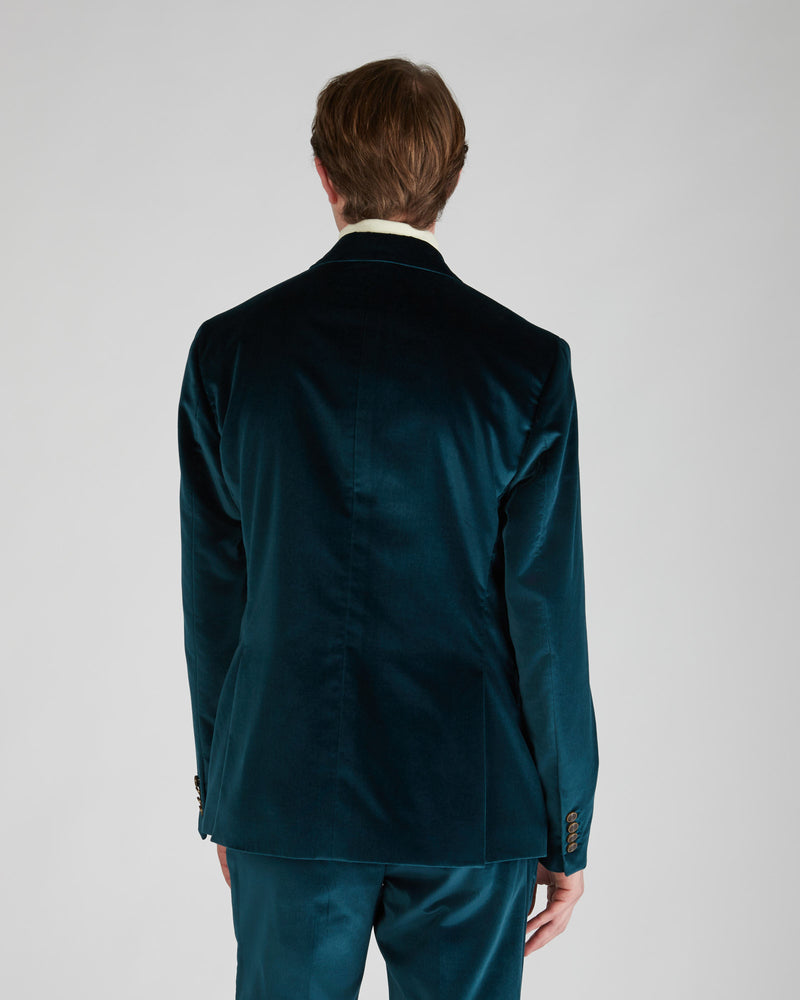 Slowear Giacca doppiopetto slim fit in velluto Nuovo