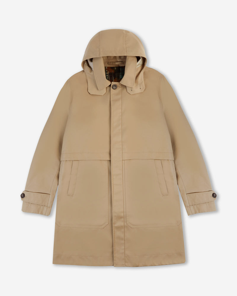 Slowear Carcoat regular fit in cotone tecnico certificato Soddisfazione Garantita