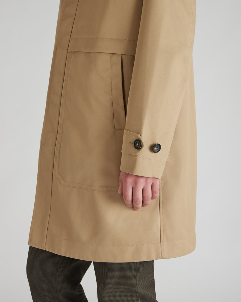 Slowear Carcoat regular fit in cotone tecnico certificato Soddisfazione Garantita