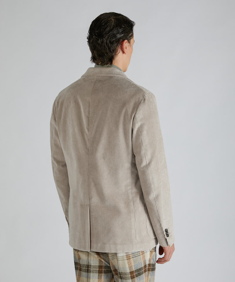 Slowear Giacca regular fit in velluto Prezzo Ridotto