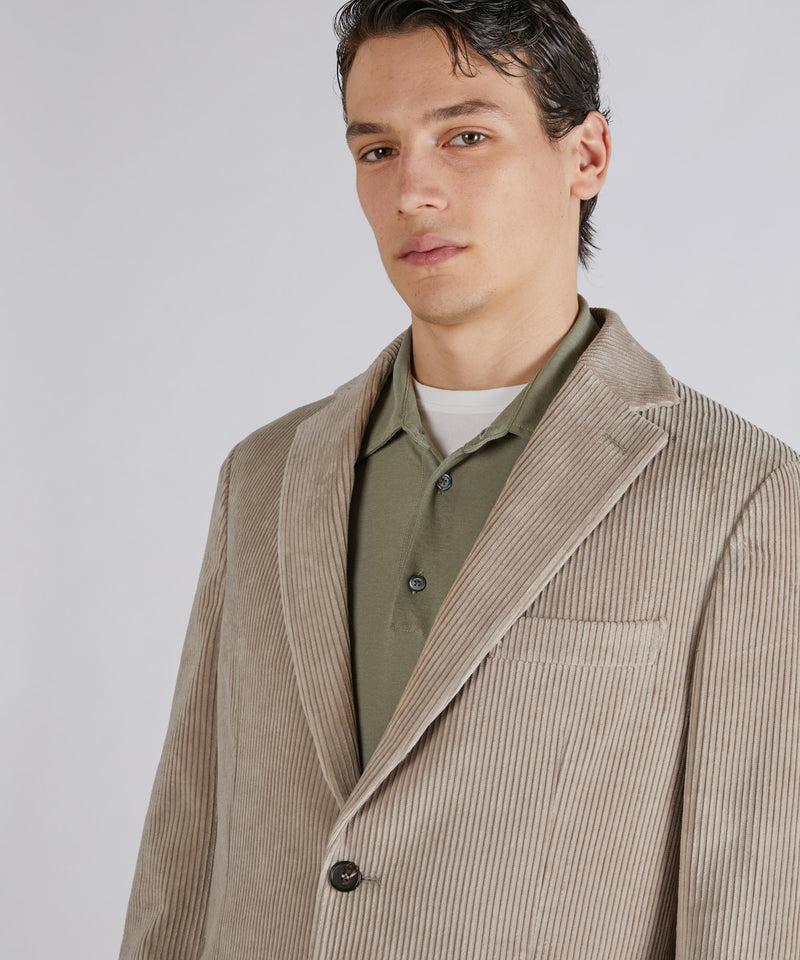 Slowear Giacca regular fit in velluto Prezzo Ridotto