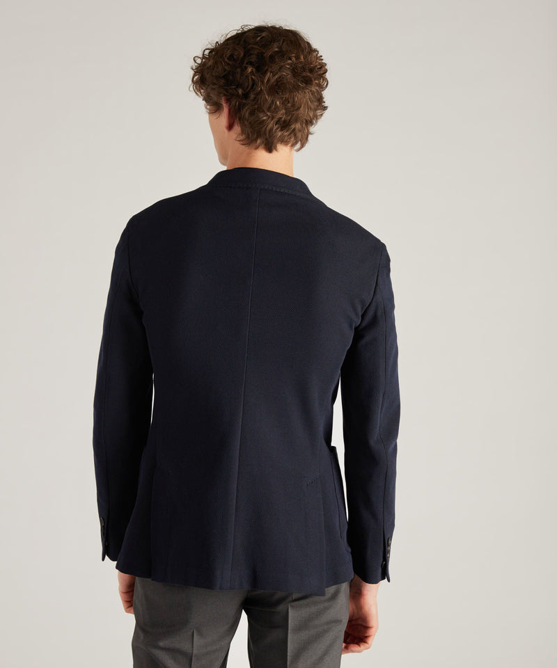 Slowear Giacca slim fit in cotone giro inglese Hotsell