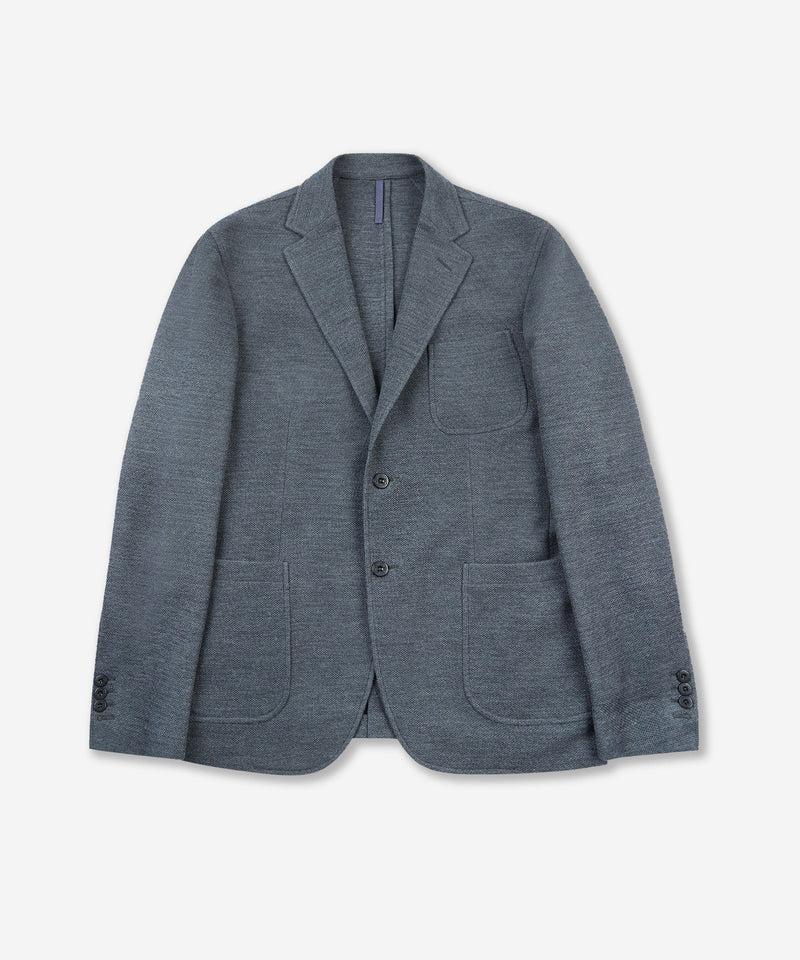 Slowear Giacca slim fit in jersey hopsack