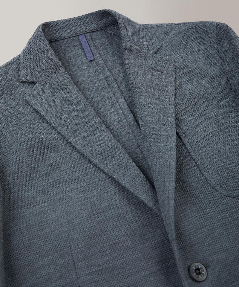 Slowear Giacca slim fit in jersey hopsack Vendita Economica
