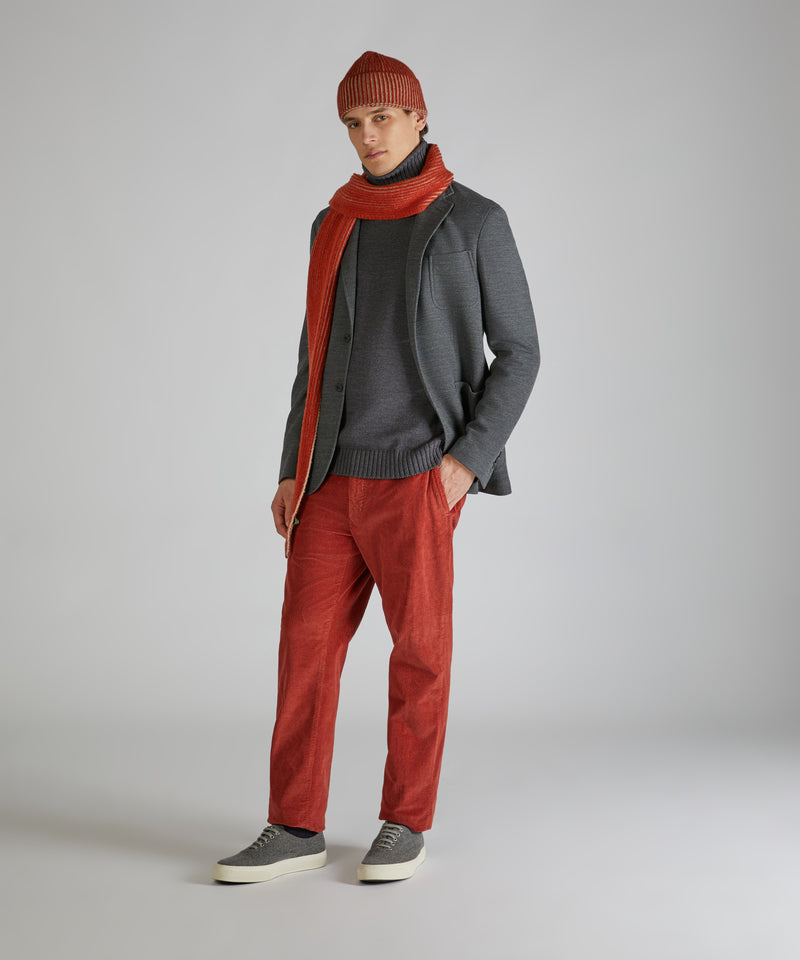 Slowear Giacca slim fit in jersey hopsack Vendita Economica
