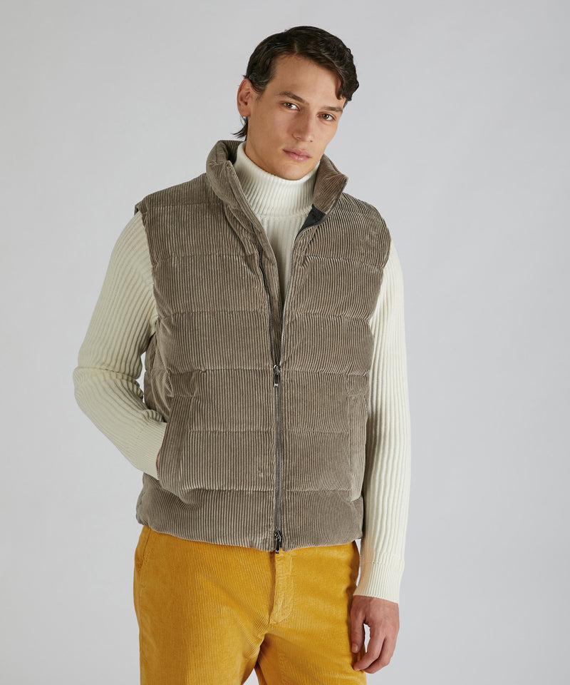 Slowear Gilet in velluto In Saldo